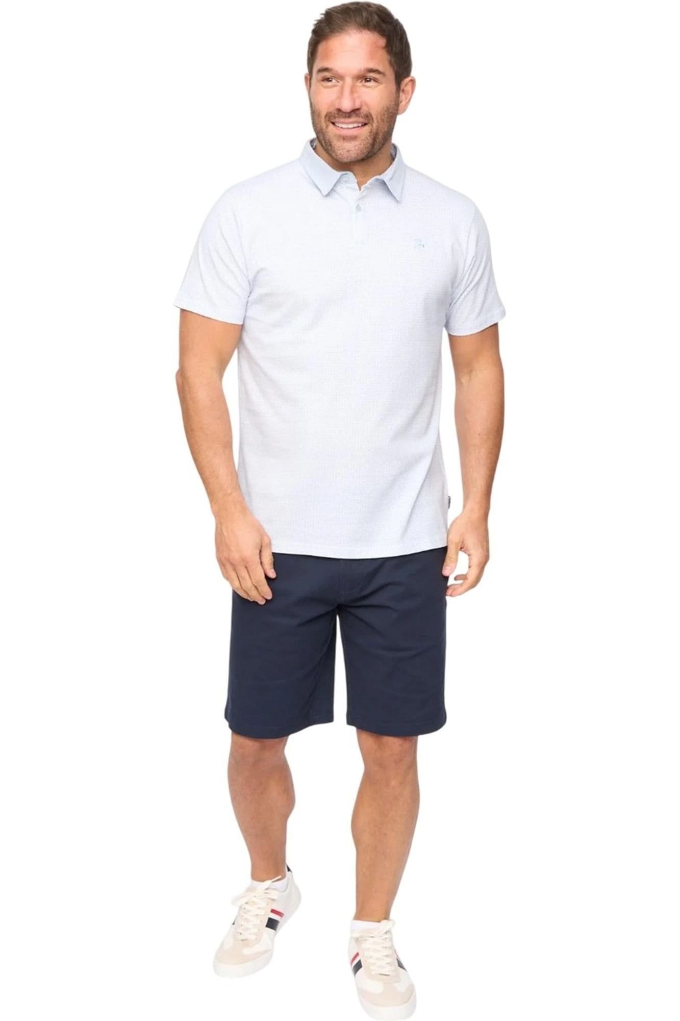 Bewley&Ritch Bewley&Ritch Men's Calvert Polo Shirt in Light Blue - 4