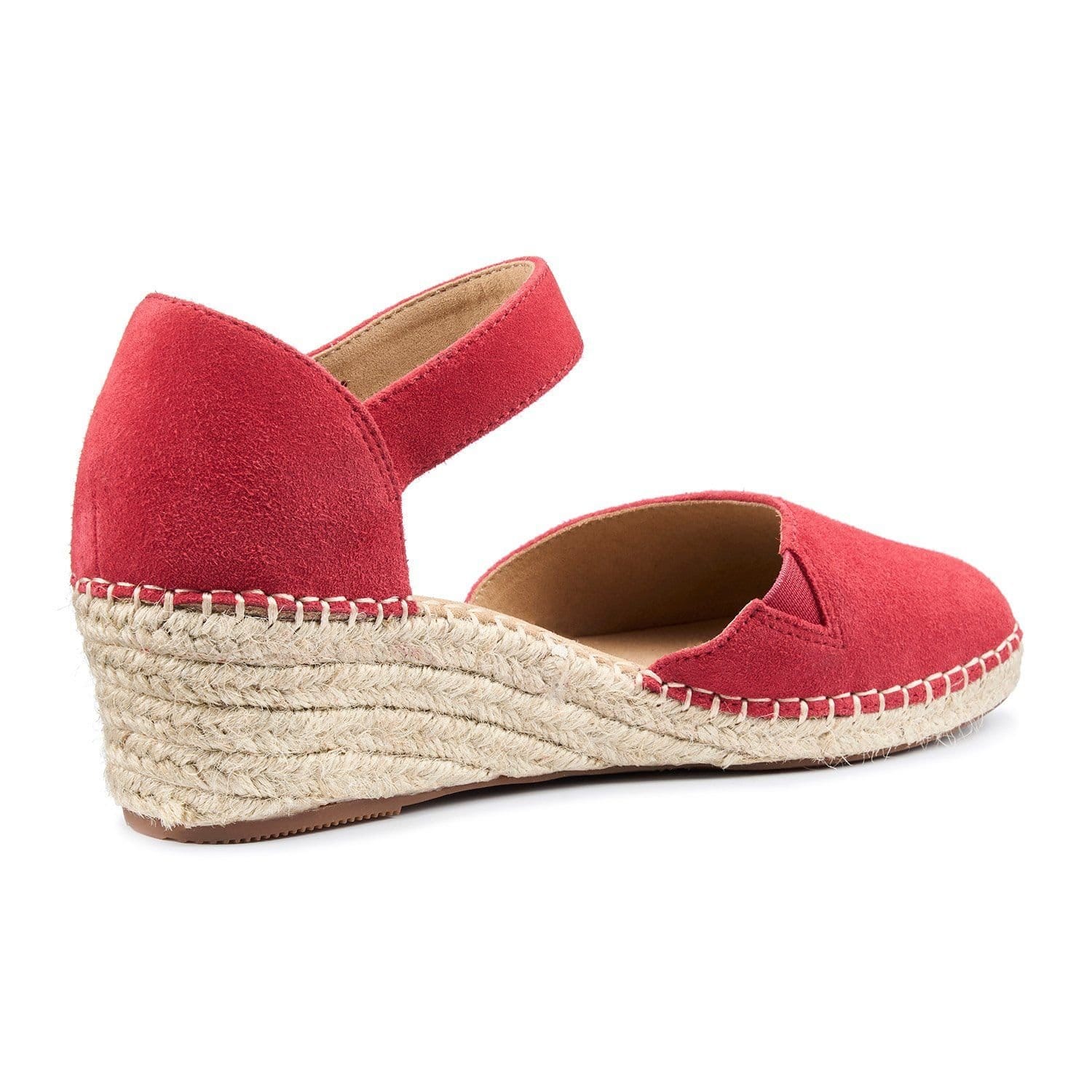 Hotter Hotter Women's 'Pacific' Wedge Sandals in Scarlet - 4