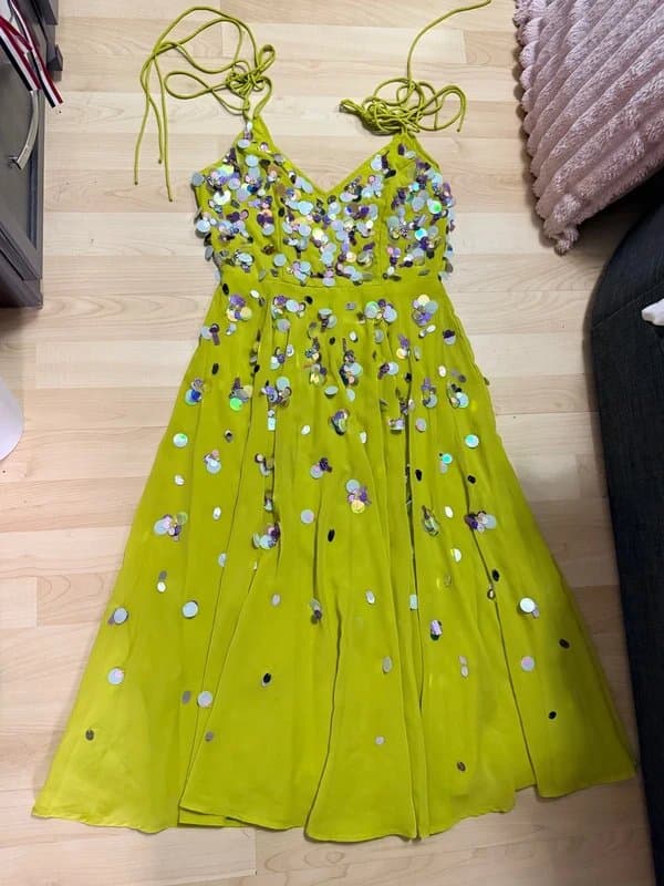 ASOS ASOS stunning size 8 occasion embellished sequin jewel dress brand  new