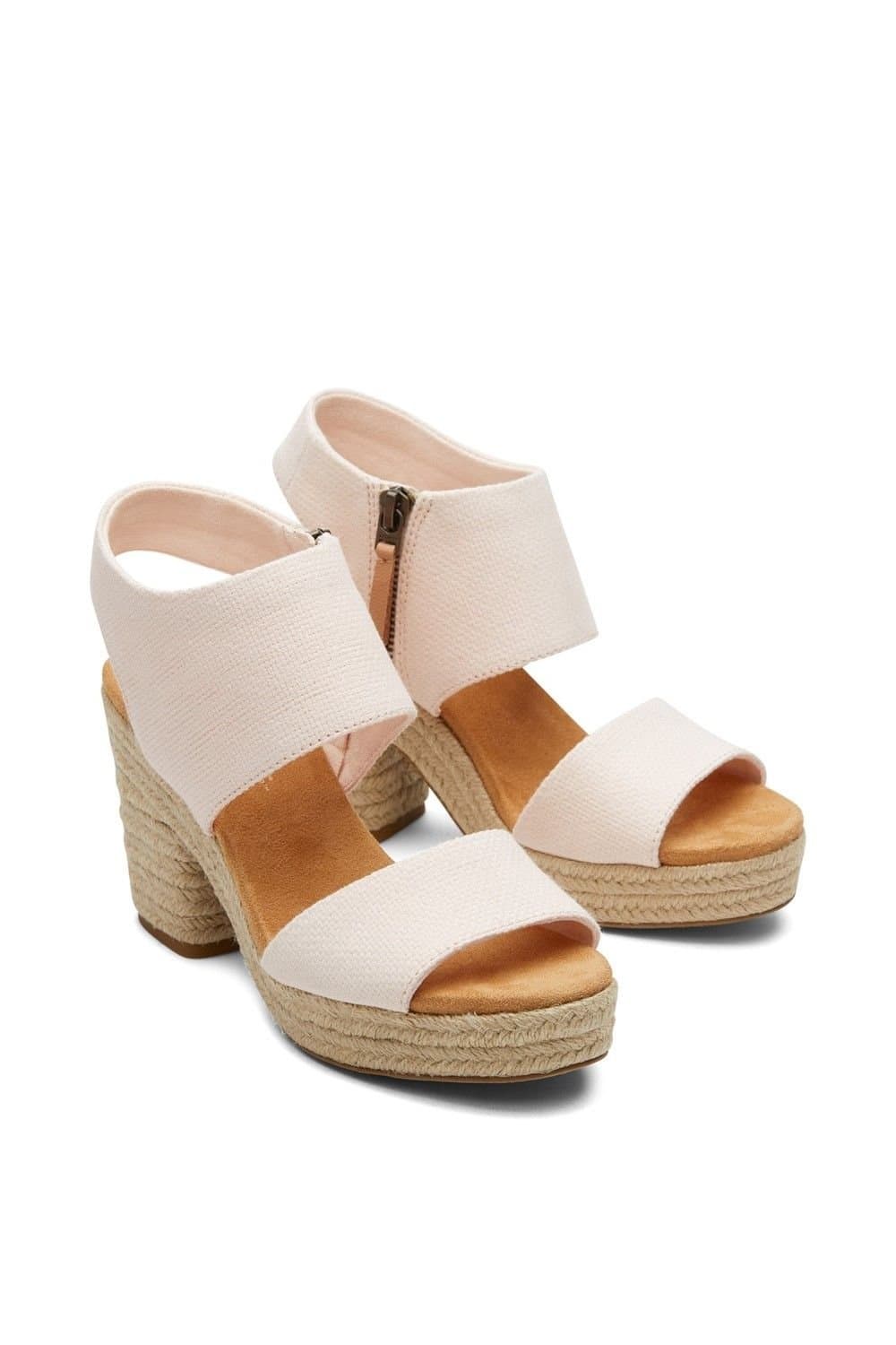 TOMS TOMS Pink Majorca Platform Sandal