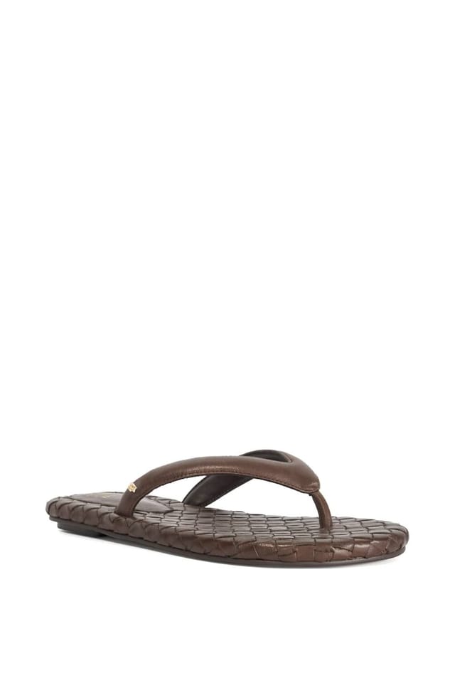 Dune London Dune London Women's 'Lunare' Leather Sandals in Brown - 2