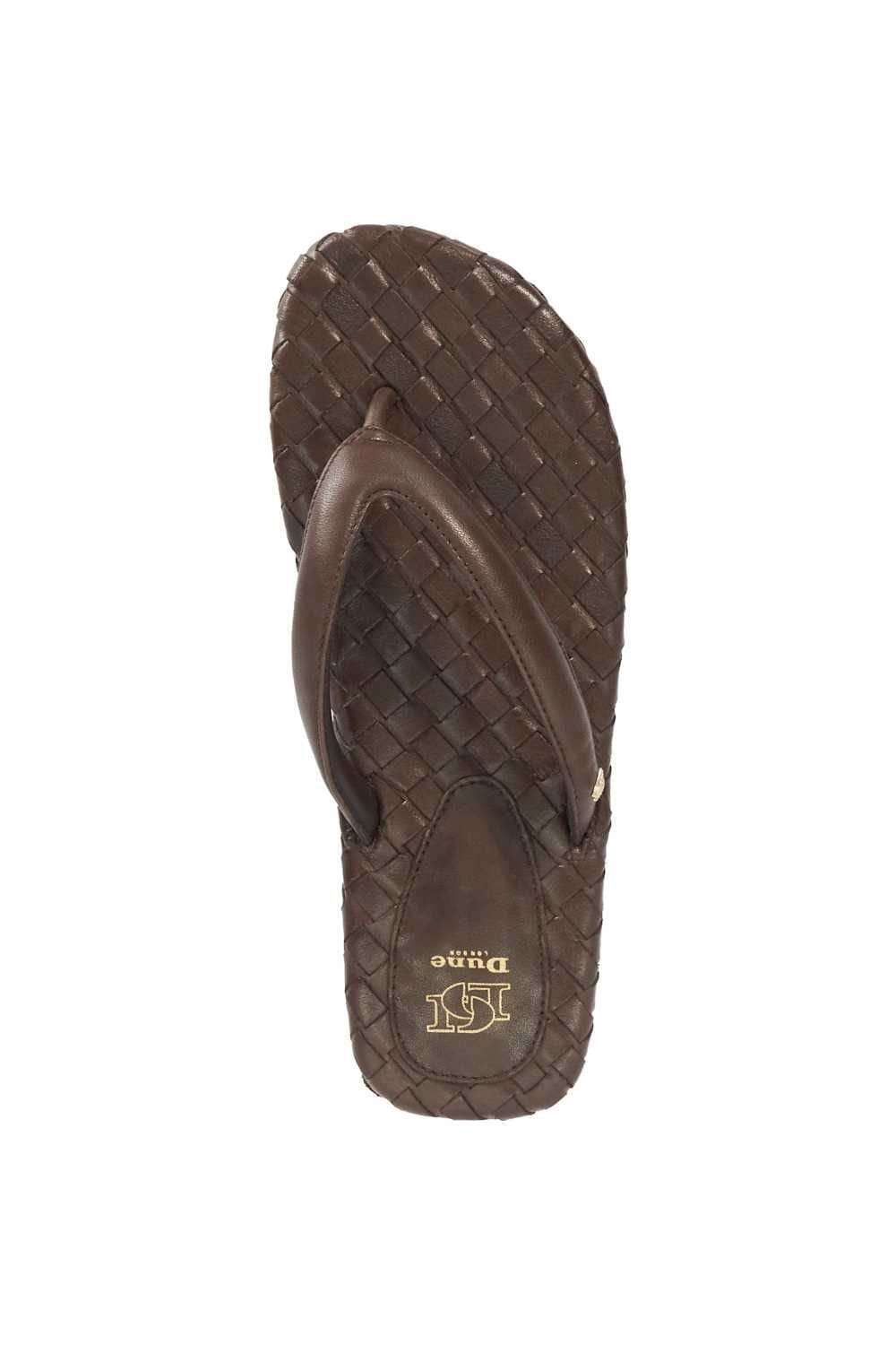 Dune London Dune London Women's 'Lunare' Leather Sandals in Brown - 4