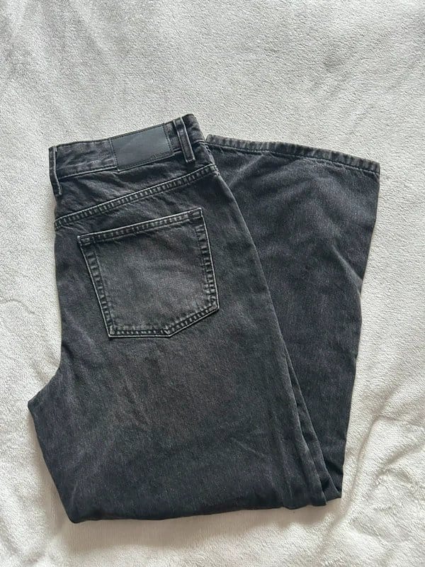 ASOS Black Baggy Fit Jeans