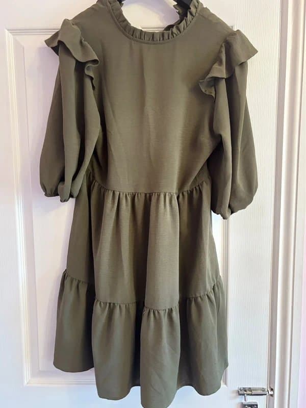 New Look New look smock ruffle knee length wedding party holiday 10-12 same day post