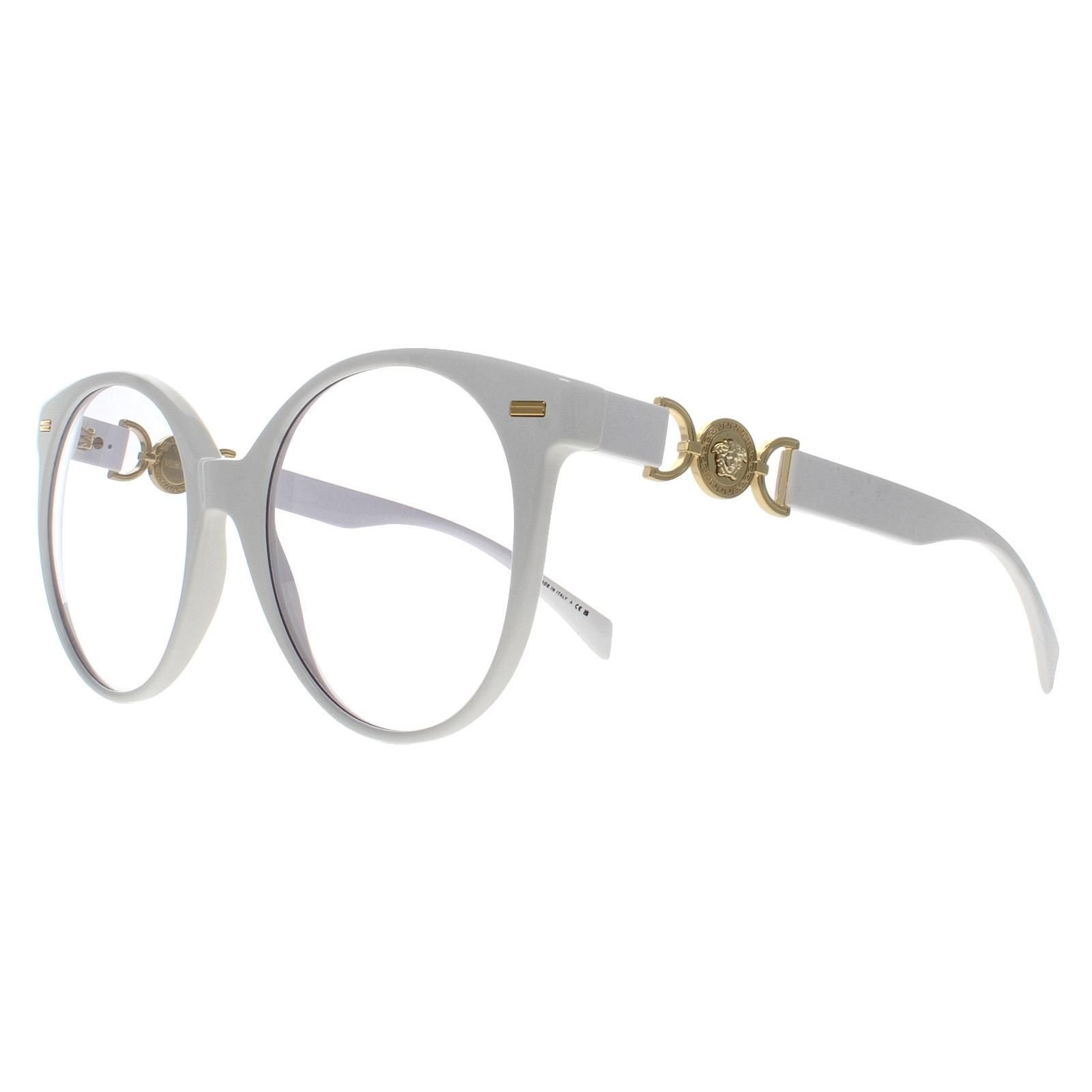 Versace Versace Women's Round White Grey Photo VE4442 - 2