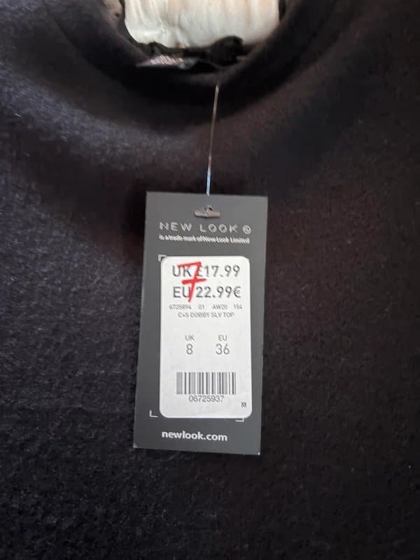 New Look black jumper