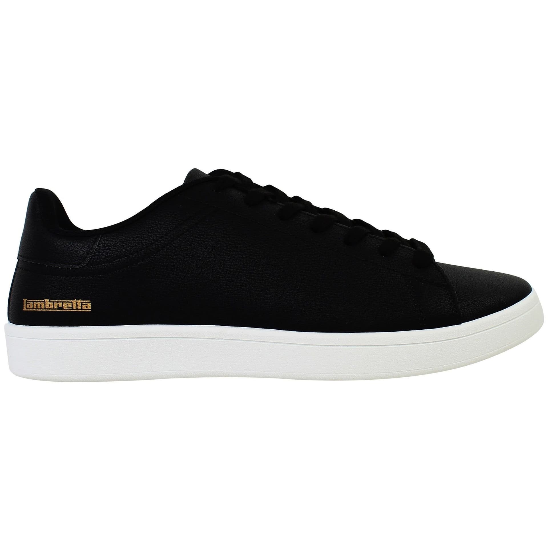 Lambretta Lambretta Men's Parlour Black Trainers