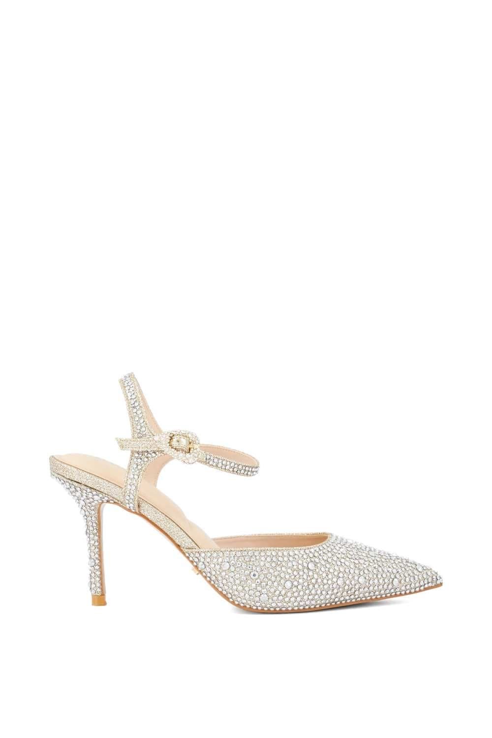 Dune London Dune London Women's 'Compliments' Court Shoes in Metallics