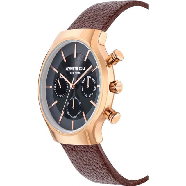Kenneth Cole Kenneth Cole Men's KC50928004 Modern 42mm Quartz Watch in Brown - 2