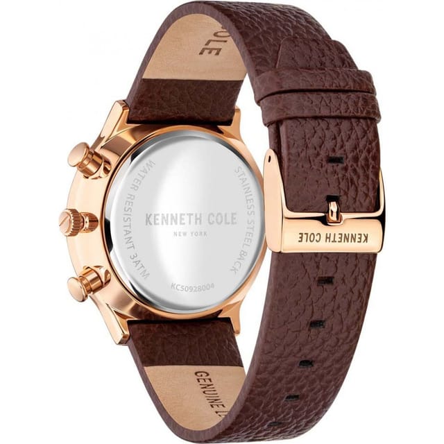 Kenneth Cole Kenneth Cole Men's KC50928004 Modern 42mm Quartz Watch in Brown - 3