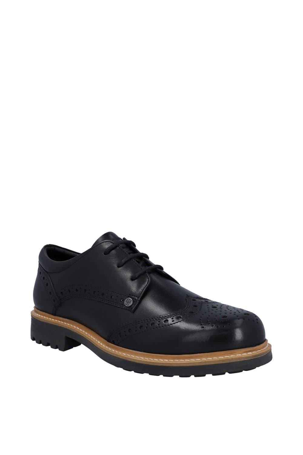 Hunter Hunter Men's Cawdor Brogue Shoe in Black