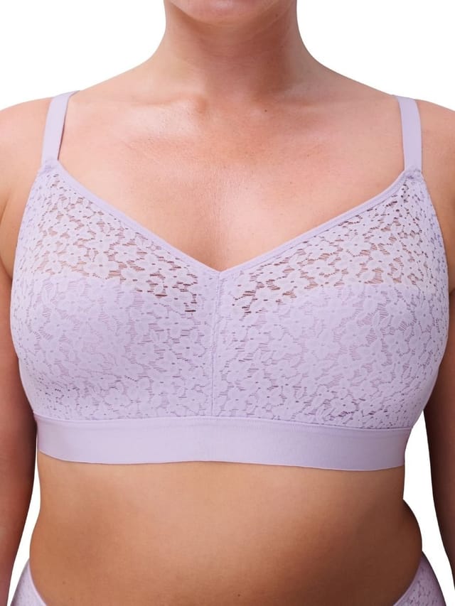 Chantelle Chantelle Women's Easy Feel Norah Wirefree Support Bra in Purple - 3