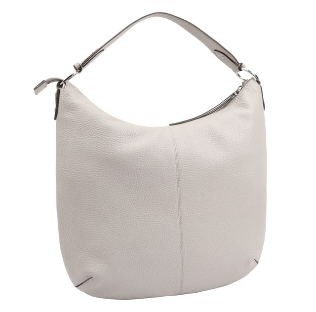 Dents Dents Women's Azurine Leather Hobo Bag in Grey - 2