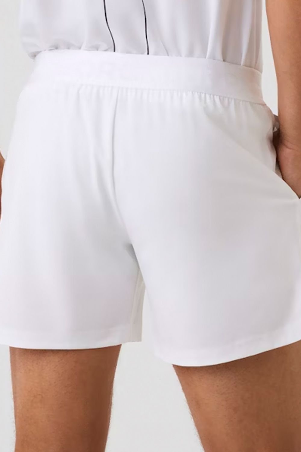 Bjorn Borg Bjorn Borg Men's Ace Short Sport Quick Drying Shorts with Pockets in White - 4