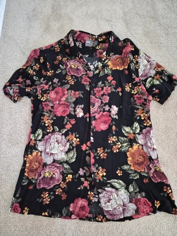 ASOS Asos Mens Floral Shirt