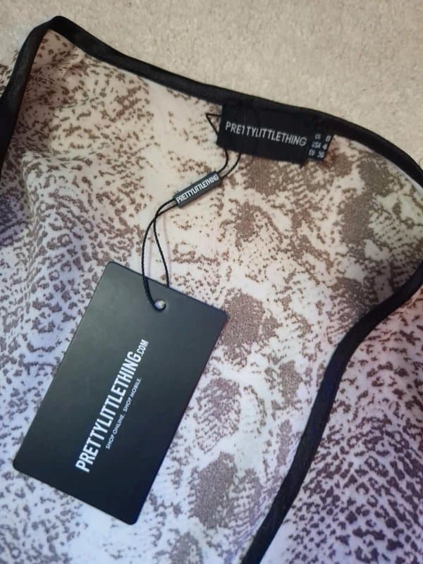 PLT brand new with tags pretty little thing plt snake print size 8
