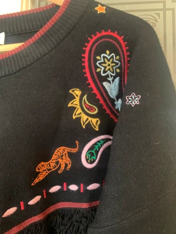 Never Fully Dressed Stunning sold out rare Bnwot NFD mystical jumper L 14/16 RRP £120