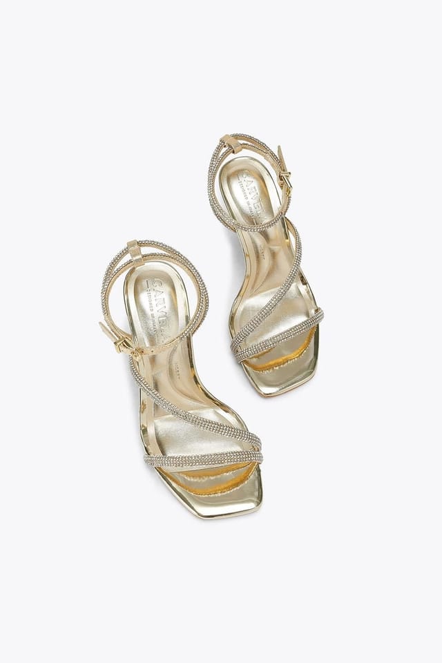 Carvela Carvela Women's 'Paparazzi Wide Fit' Heels in Gold - 2