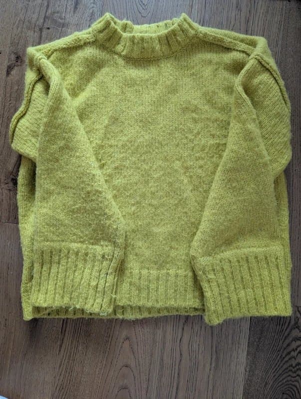 Topshop Bright lime green Topshop jumper