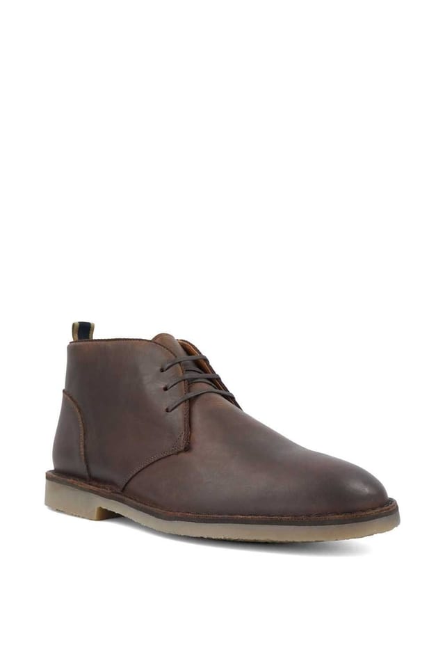 Dune London Dune London Men's 'Cashed' Leather Desert Boots in Brown - 2