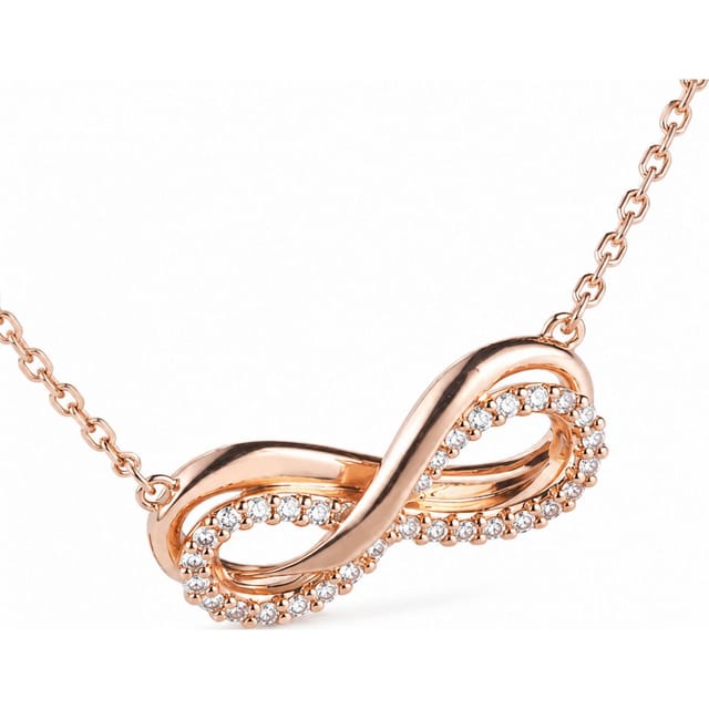 Swarovski Swarovski Women's 5701561 Hyperbola Necklace in Rose Gold - 2