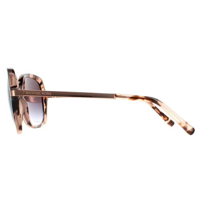 Michael Kors Michael Kors Women's Square Pink Tortoise Light Grey Gradient Adrianna II MK2024 in Brown - 3