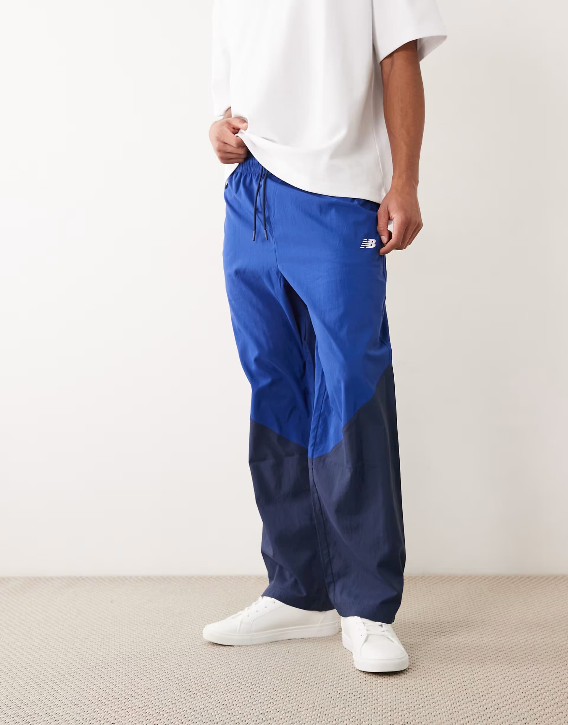 ASOS New Balance Sport legacy pant in navy