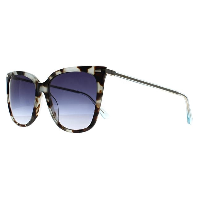 Calvin Klein CALVIN KLEIN Women's Butterfly Aqua Tortoise Blue Gradient CK22532S - 2