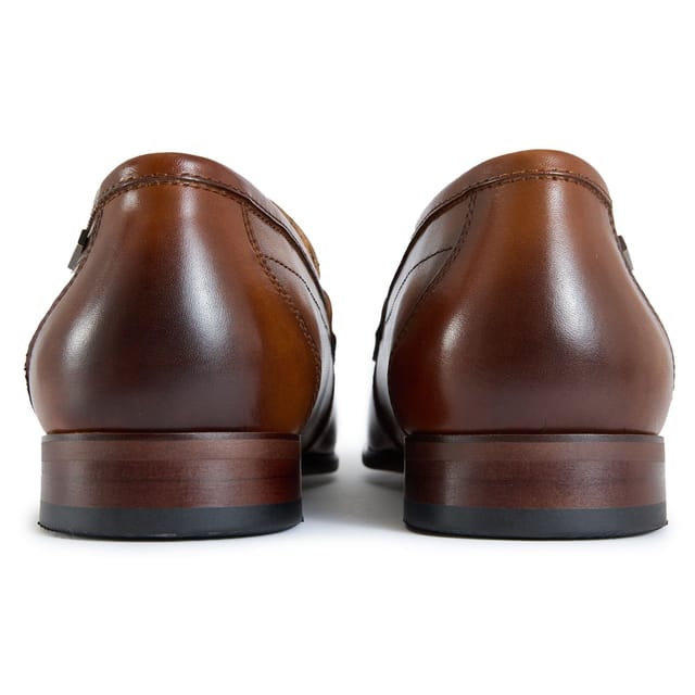 Simon Carter SIMON CARTER Men's Hexin Loafer Shoes in Tan - 3