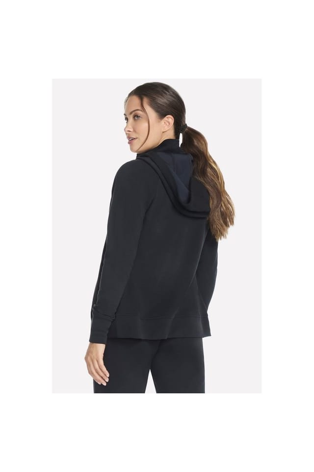 Skechers Skechers Women's Skechluxe Elevate Hooded Jacket in Black - 2