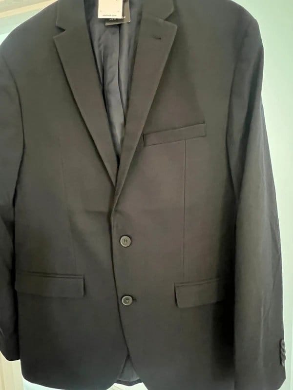 New Look Black Slim Fit Suit Jacket