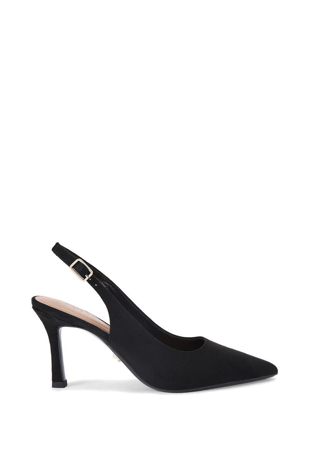 Carvela Carvela Women's 'Corletta Sling Wide Fit' Fabric Heels in Black