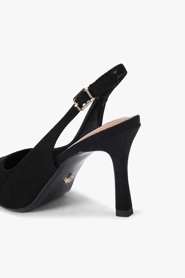 Carvela Carvela Women's 'Corletta Sling Wide Fit' Fabric Heels in Black - 3