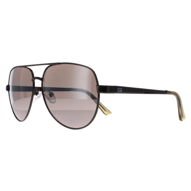 GUESS Guess Men's Aviator Gunmetal Silver Mirror GF0215 in Grey - 2