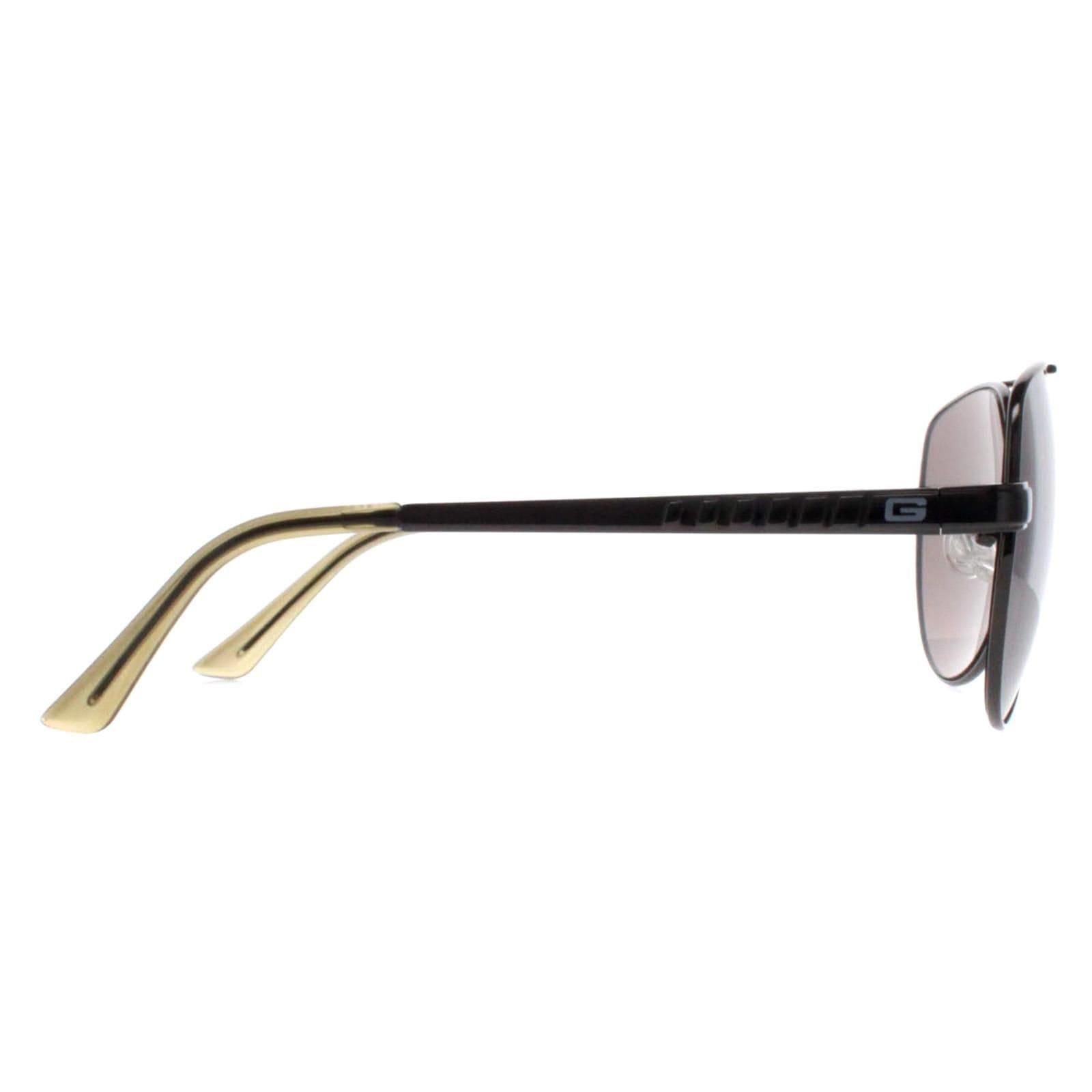 GUESS Guess Men's Aviator Gunmetal Silver Mirror GF0215 in Grey - 4