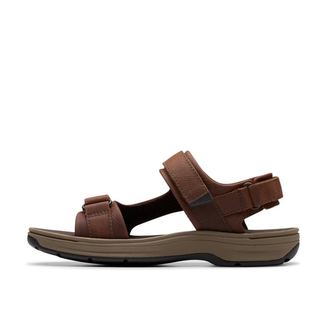 Clarks Clarks Men's Saltway Edge Dark Brown Leather - 2