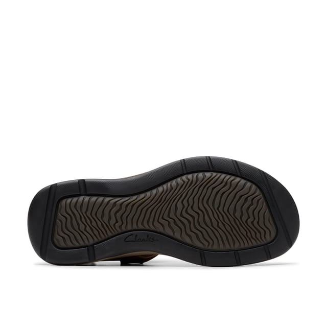Clarks Clarks Men's Saltway Edge Dark Brown Leather - 3