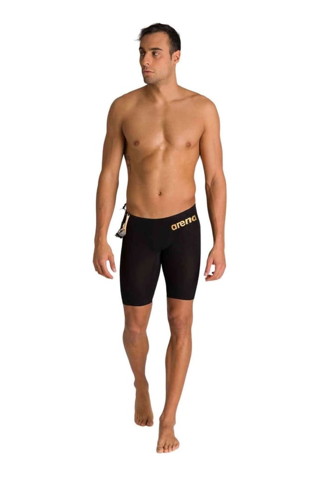 Arena Arena Men's Powerskin Carbon Air 2 Jammer - Black & Gold - 3