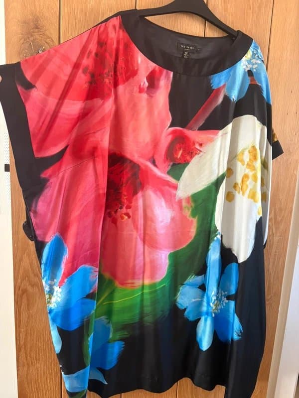 Ted Baker Silk Ted Baker Kimono style dress