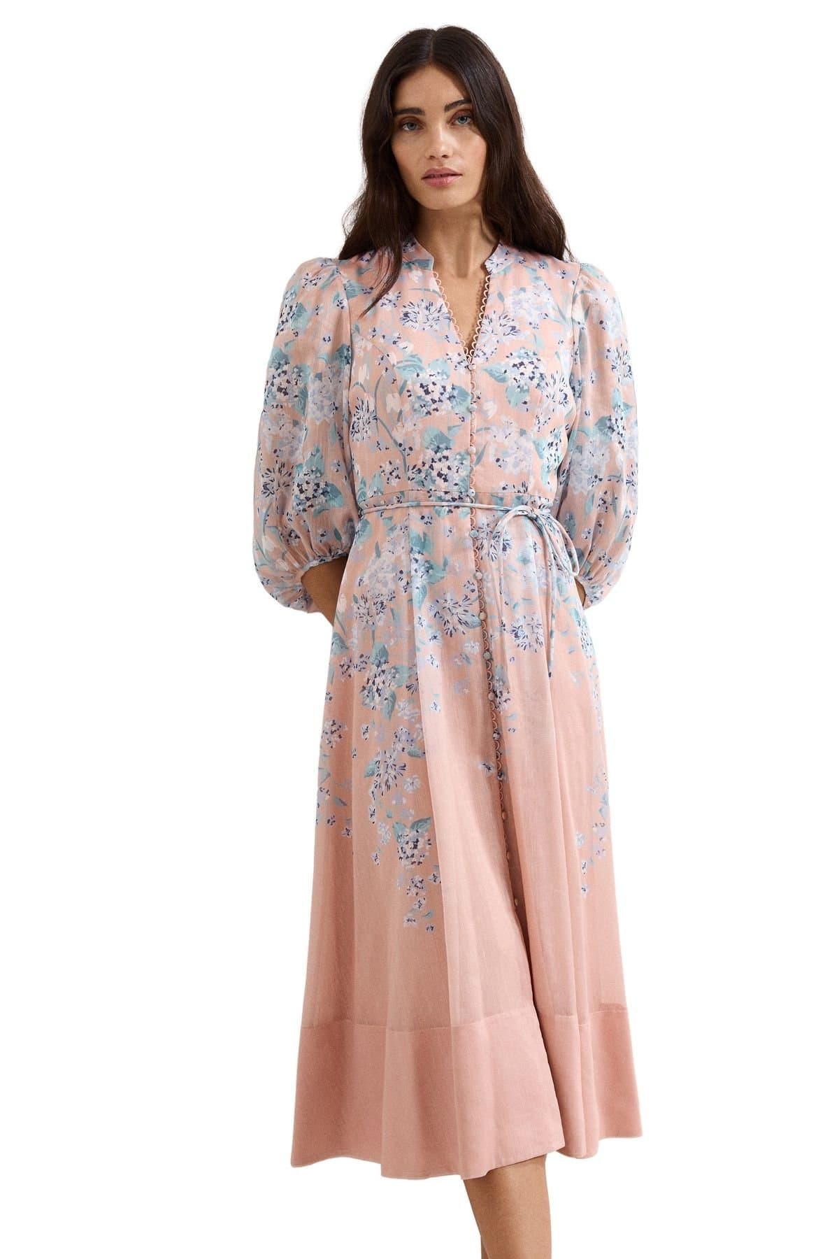 Phase Eight Phase Eight Women's Alison Floral Dress in Dusty Pink