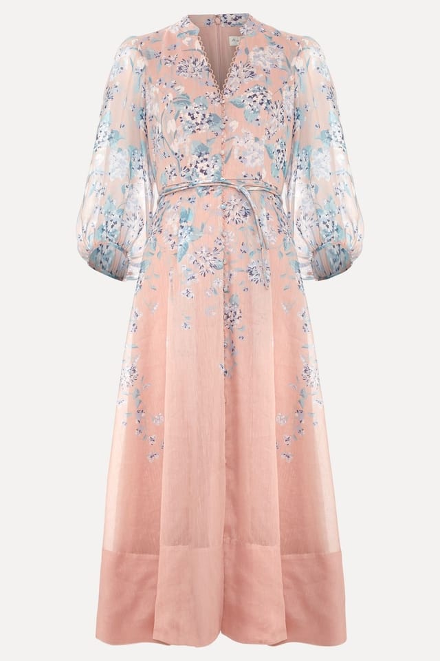 Phase Eight Phase Eight Women's Alison Floral Dress in Dusty Pink - 2