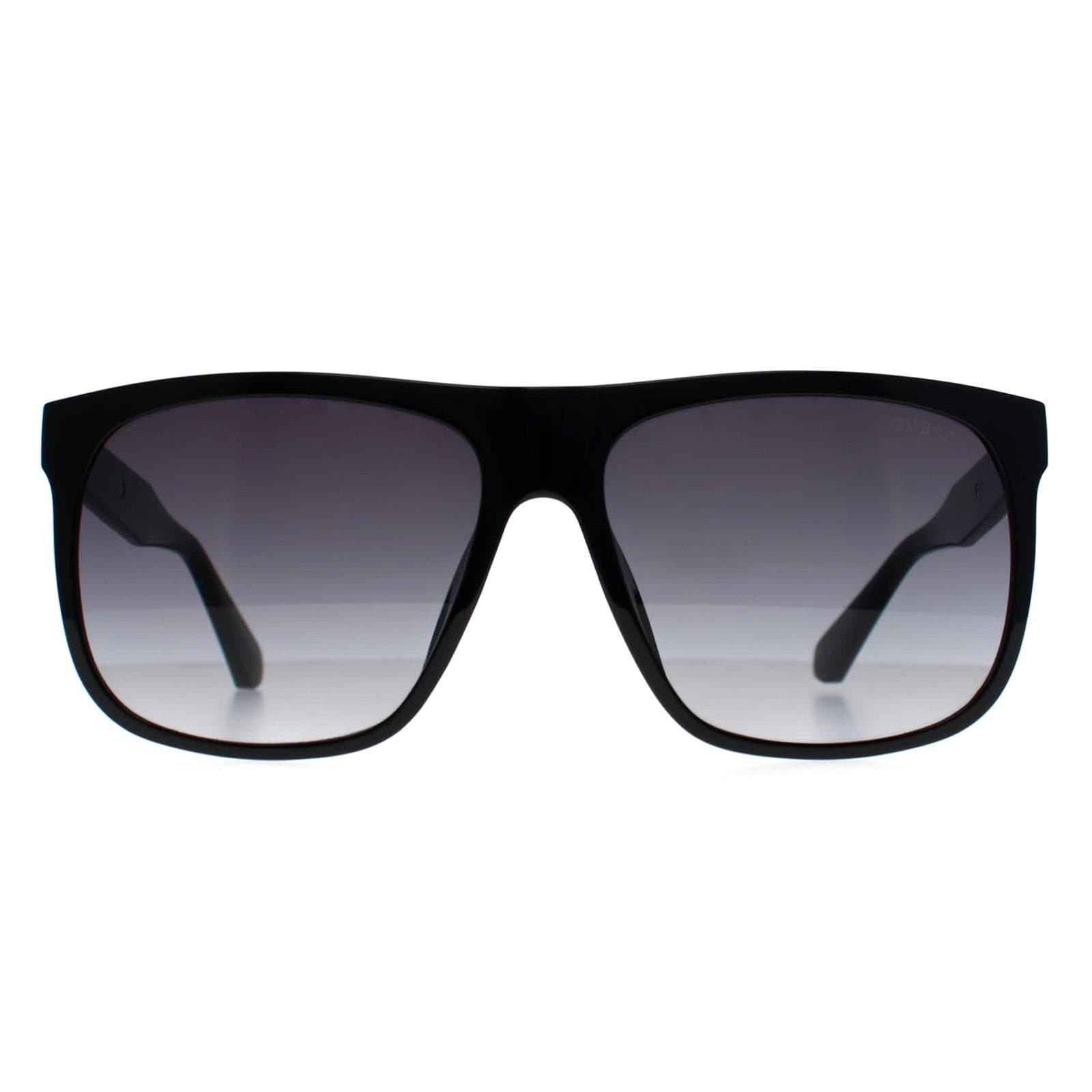 Guess Guess Men's Square Shiny Black Grey Gradient GF5072