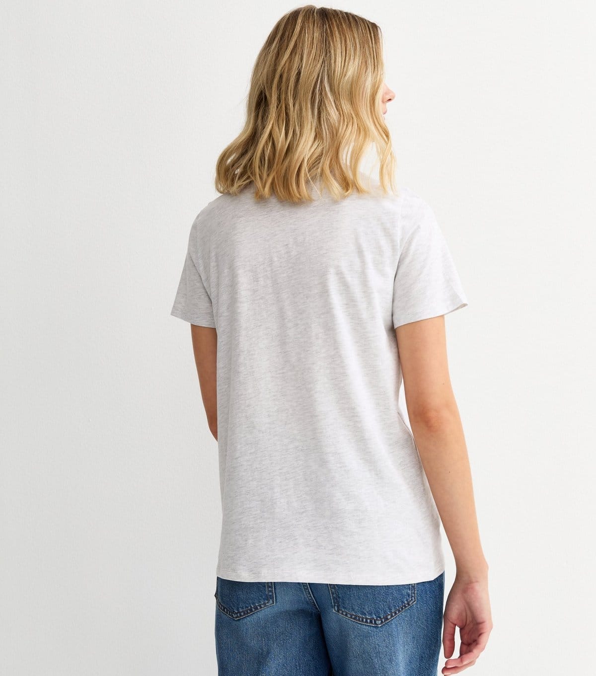 New Look Women's Light Grey LA Print T-Shirt New Look - 4