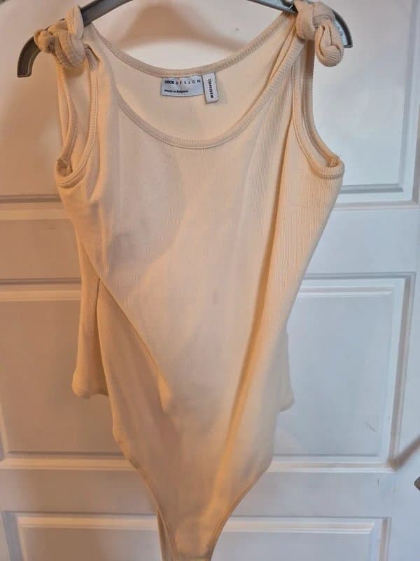 ASOS Creamy-beige bodysuit