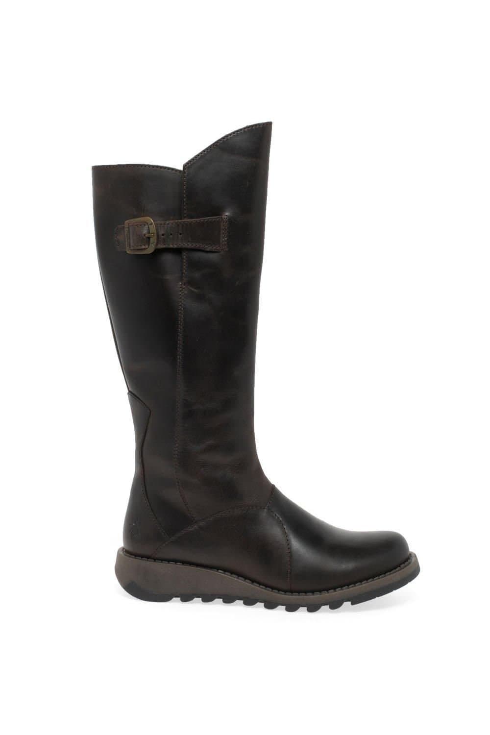 Fly London Fly London Women's 'Mol 2' Knee High Boots in Dark Brown