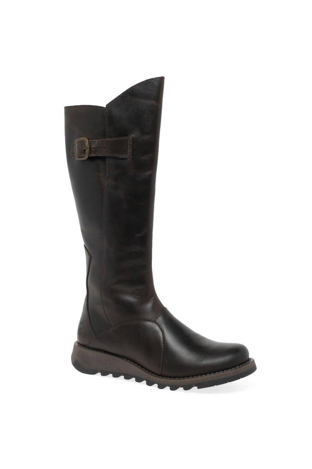 Fly London Fly London Women's 'Mol 2' Knee High Boots in Dark Brown - 4