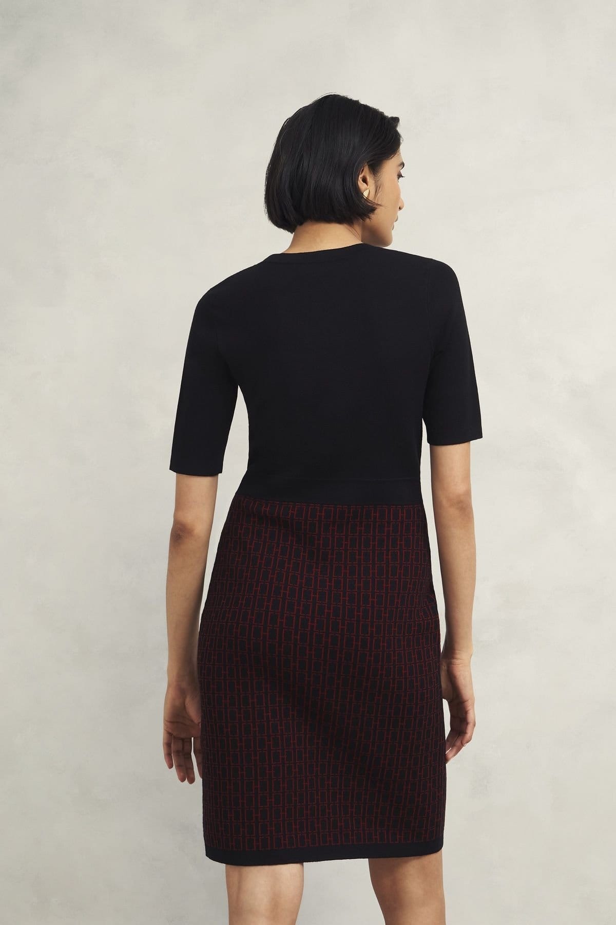 Hobbs London Hobbs London Women's Perrie Knitted Dress in Black - 4