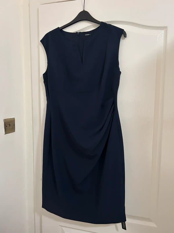 ROMAN Smart Navy Dress size 16
