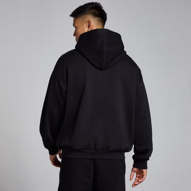 MyProtein Myprotein Men's Rest Day Oversized Hoodie in Black - 2