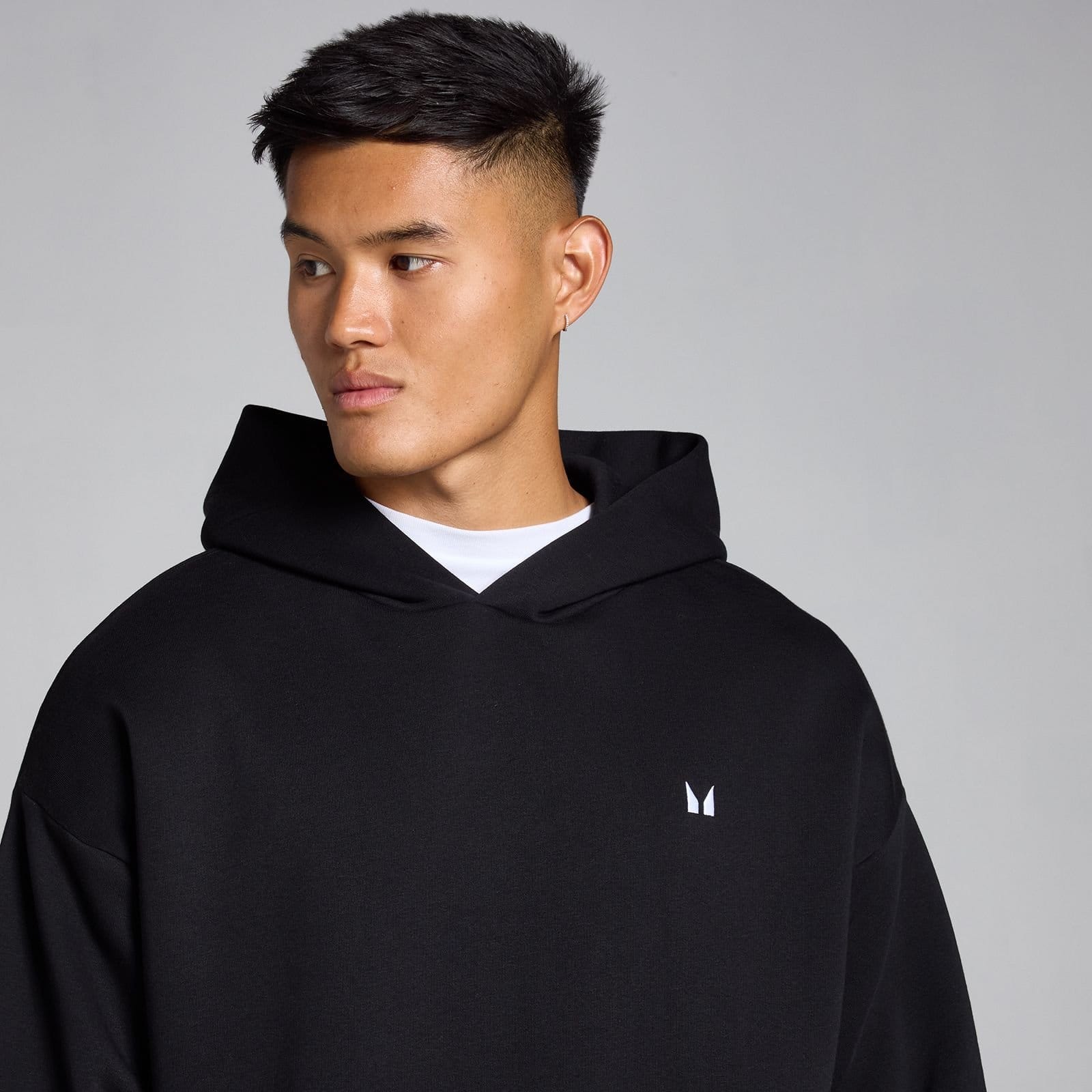 MyProtein Myprotein Men's Rest Day Oversized Hoodie in Black - 4